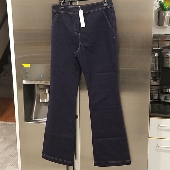 💕TRINA TURK💕 Willis Denim Pant Indigo High Waist - Picture 9 of 12